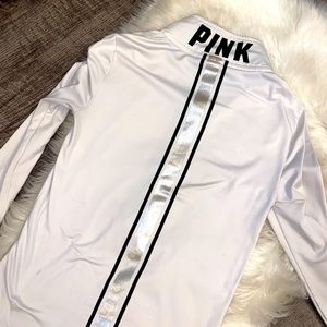 Pink Victoria’s Secret yoga jacket